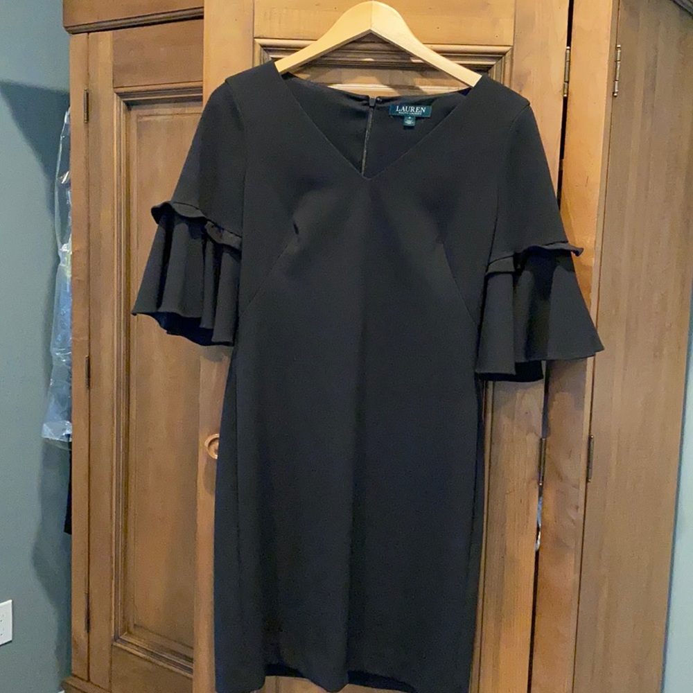 Lauren by Ralph Lauren black dress